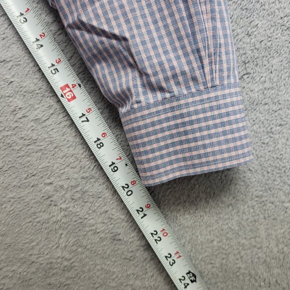 Brooks Brothers Shirt Mens 16 - 34 Madison Checkered Non Iron Supima Cotton - Picture 7 of 9